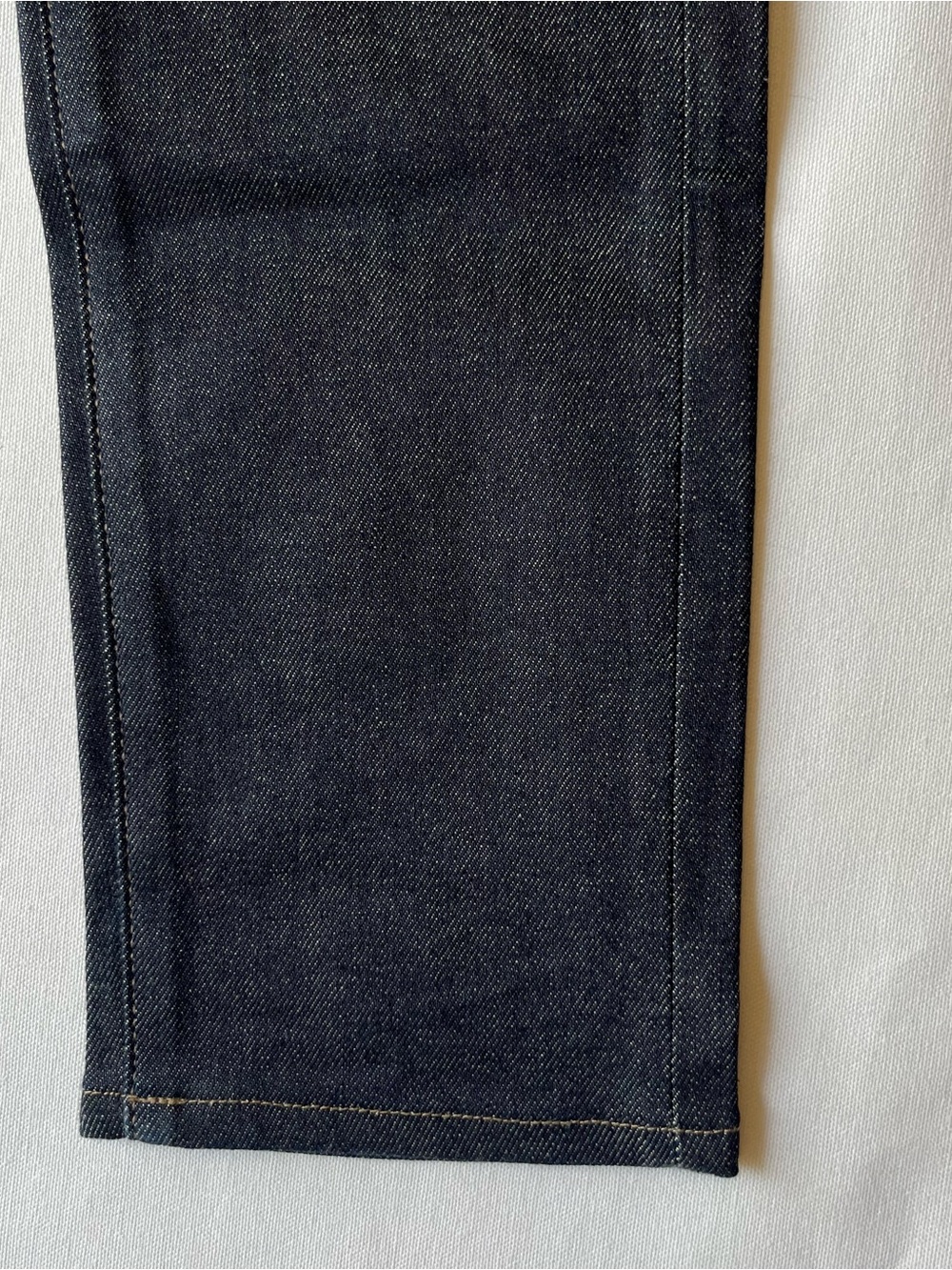 Uniqlo Selvedge jeans 30 x 30 Slim straight Dark blue Rigid Mid rise Zip fly - Picture 4 of 10